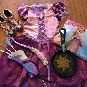 Complete Rapunzel Costume Size Small